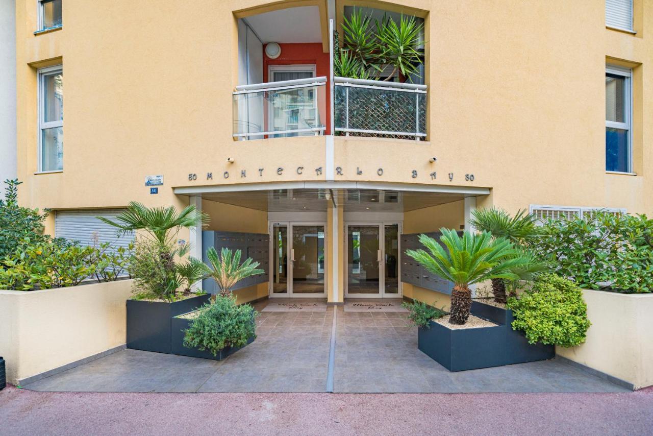 בוסוליי Frontiere Monaco, Terrasse, Vue Mer, Parking - Ab מראה חיצוני תמונה