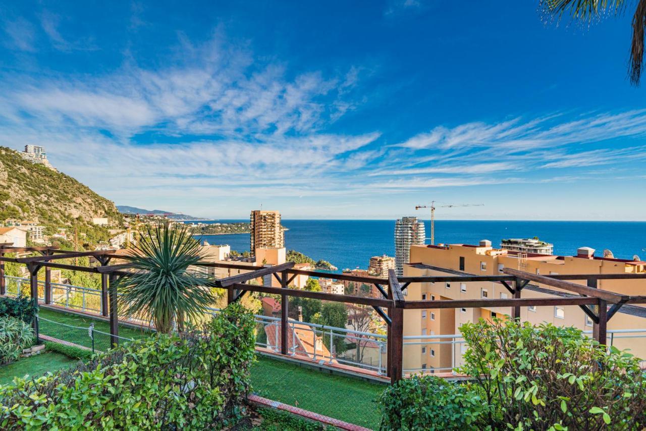 בוסוליי Frontiere Monaco, Terrasse, Vue Mer, Parking - Ab מראה חיצוני תמונה